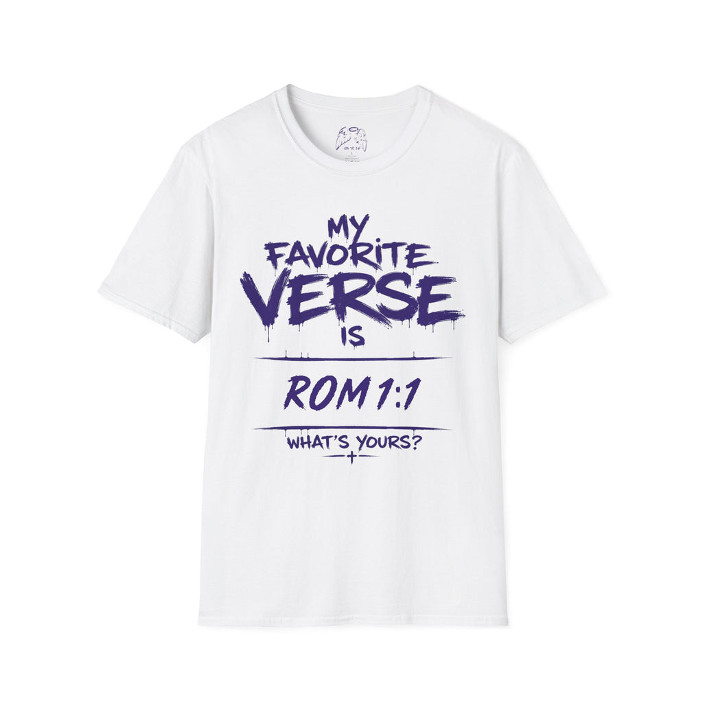 My Favorite Verse T-Shirt — Personalized