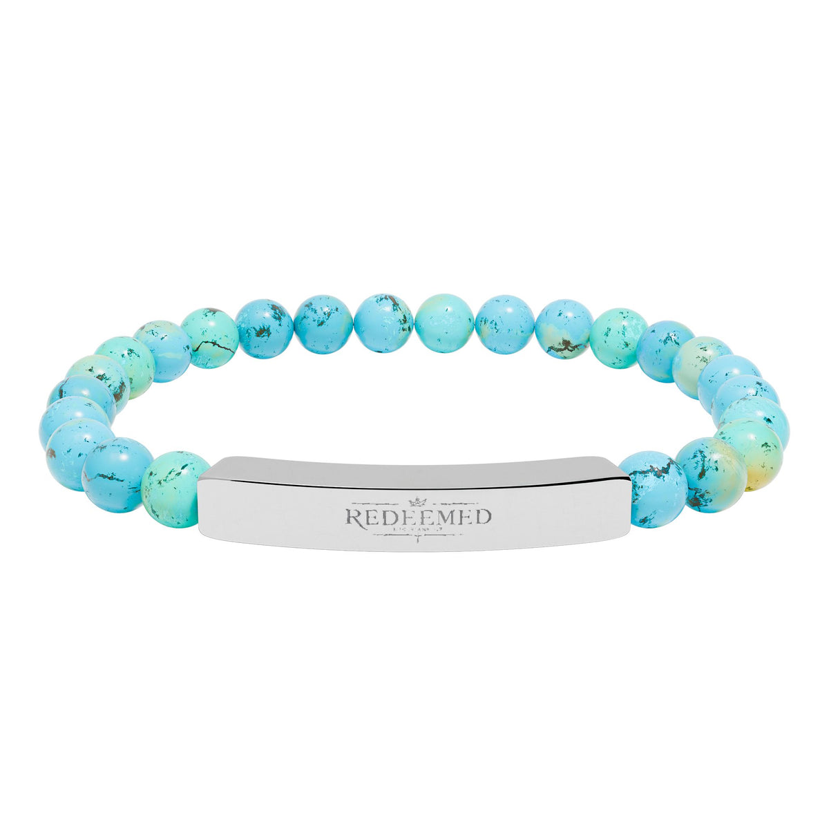 REDEEMED Engraved Bracelet — Ephesians 1:7