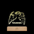 Angel Wings Custom UV Night Light