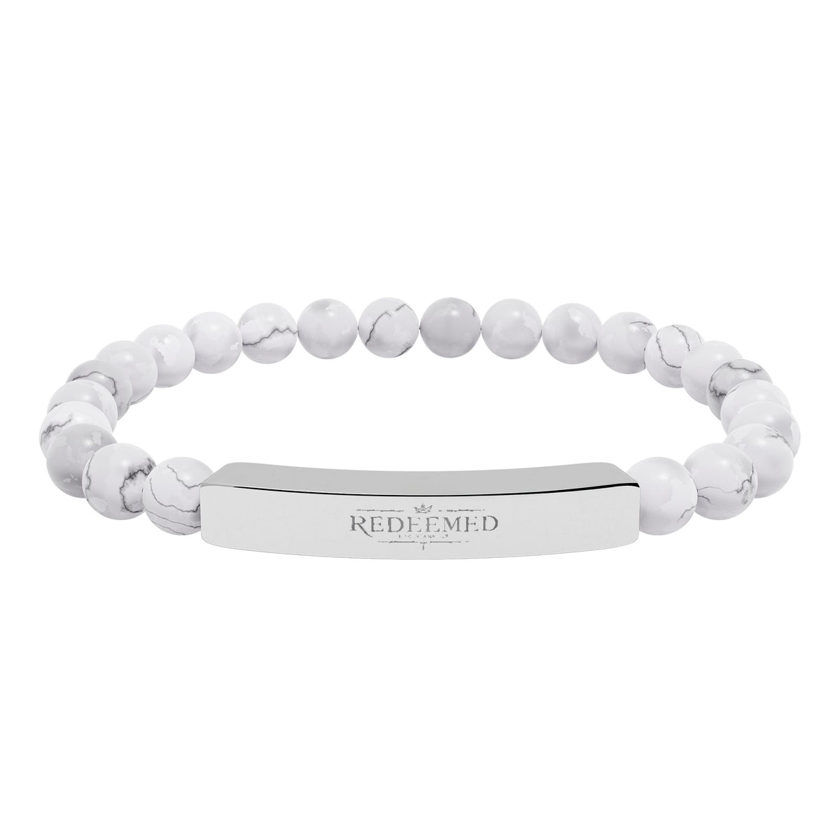 REDEEMED Engraved Bracelet — Ephesians 1:7