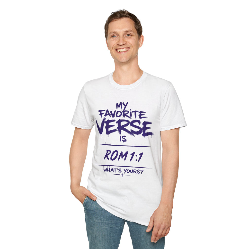 My Favorite Verse T-Shirt — Personalized