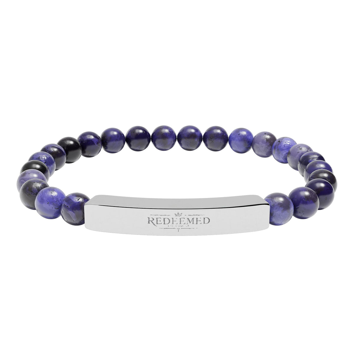 REDEEMED Engraved Bracelet — Ephesians 1:7