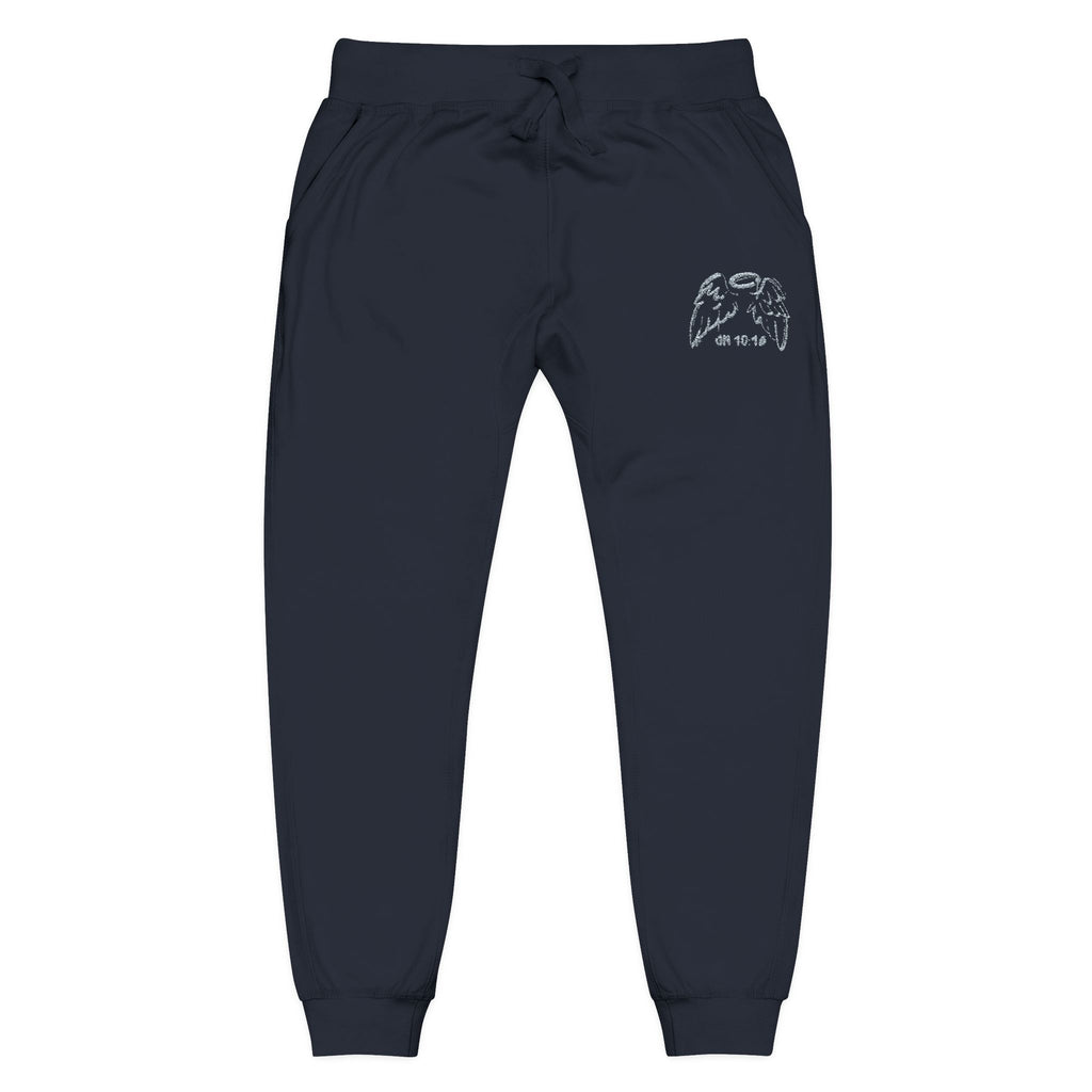 JN1016 CLEANSE EMBROIDERED FLEECE SWEATPANTS