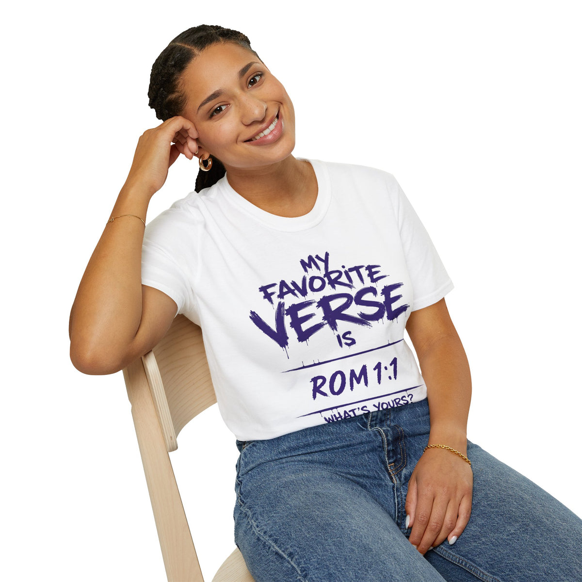 My Favorite Verse T-Shirt — Personalized