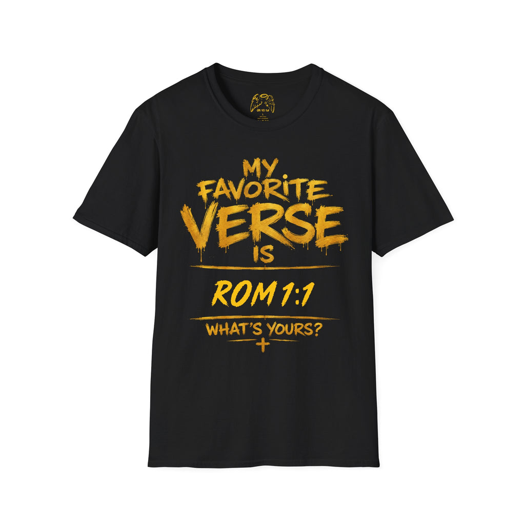 My Favorite Verse T-Shirt — Personalized