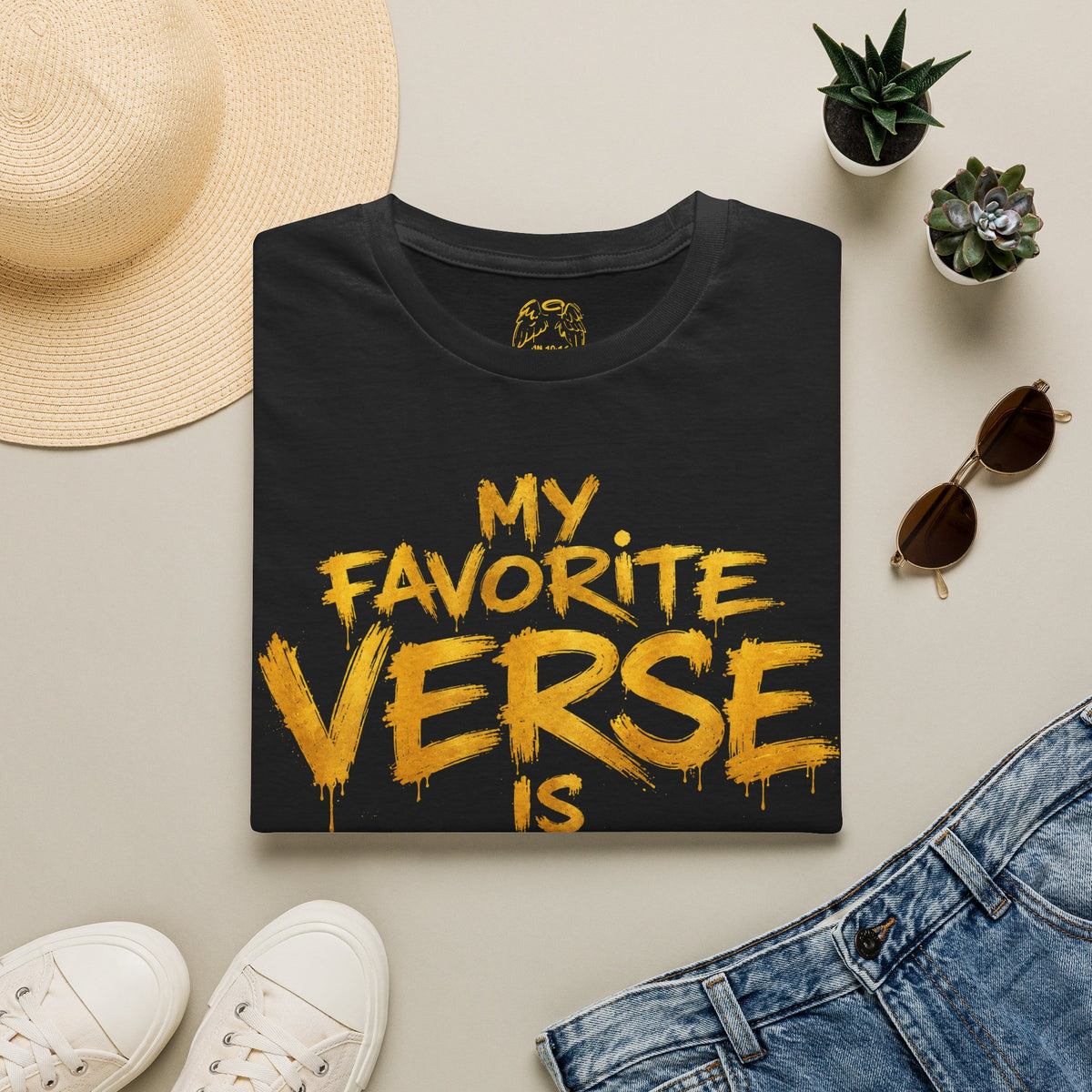 My Favorite Verse T-Shirt — Personalized