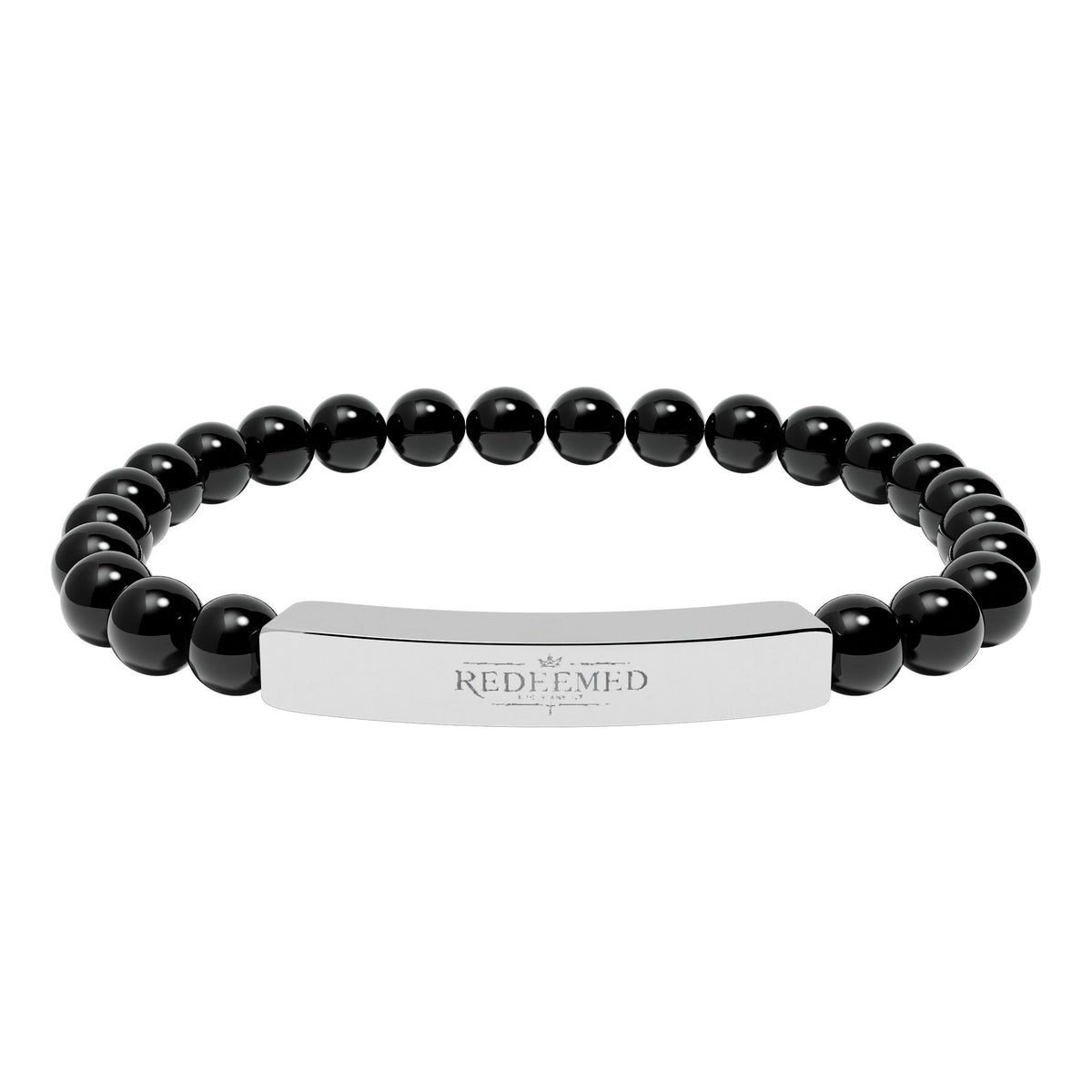 REDEEMED Engraved Bracelet — Ephesians 1:7