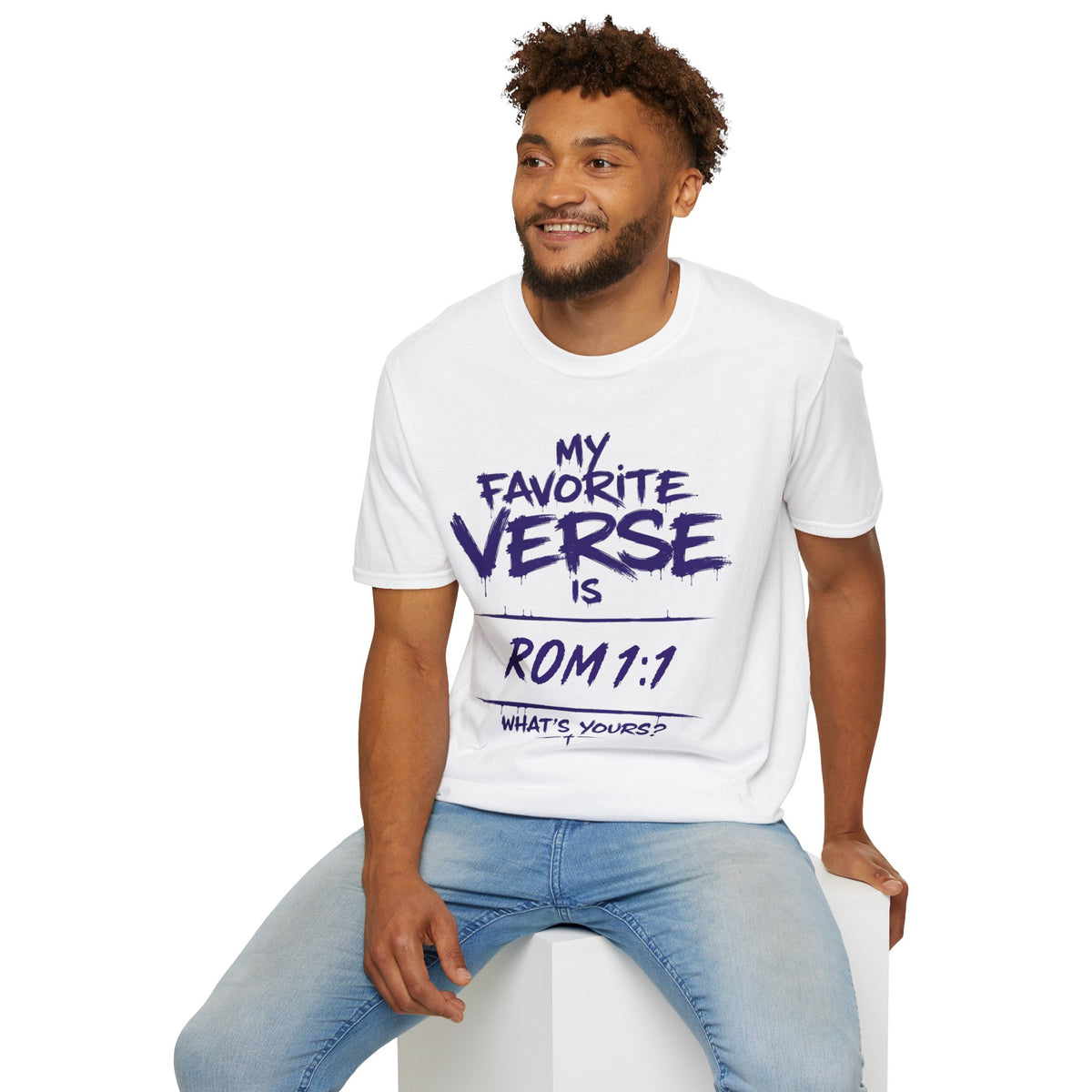 My Favorite Verse T-Shirt — Personalized