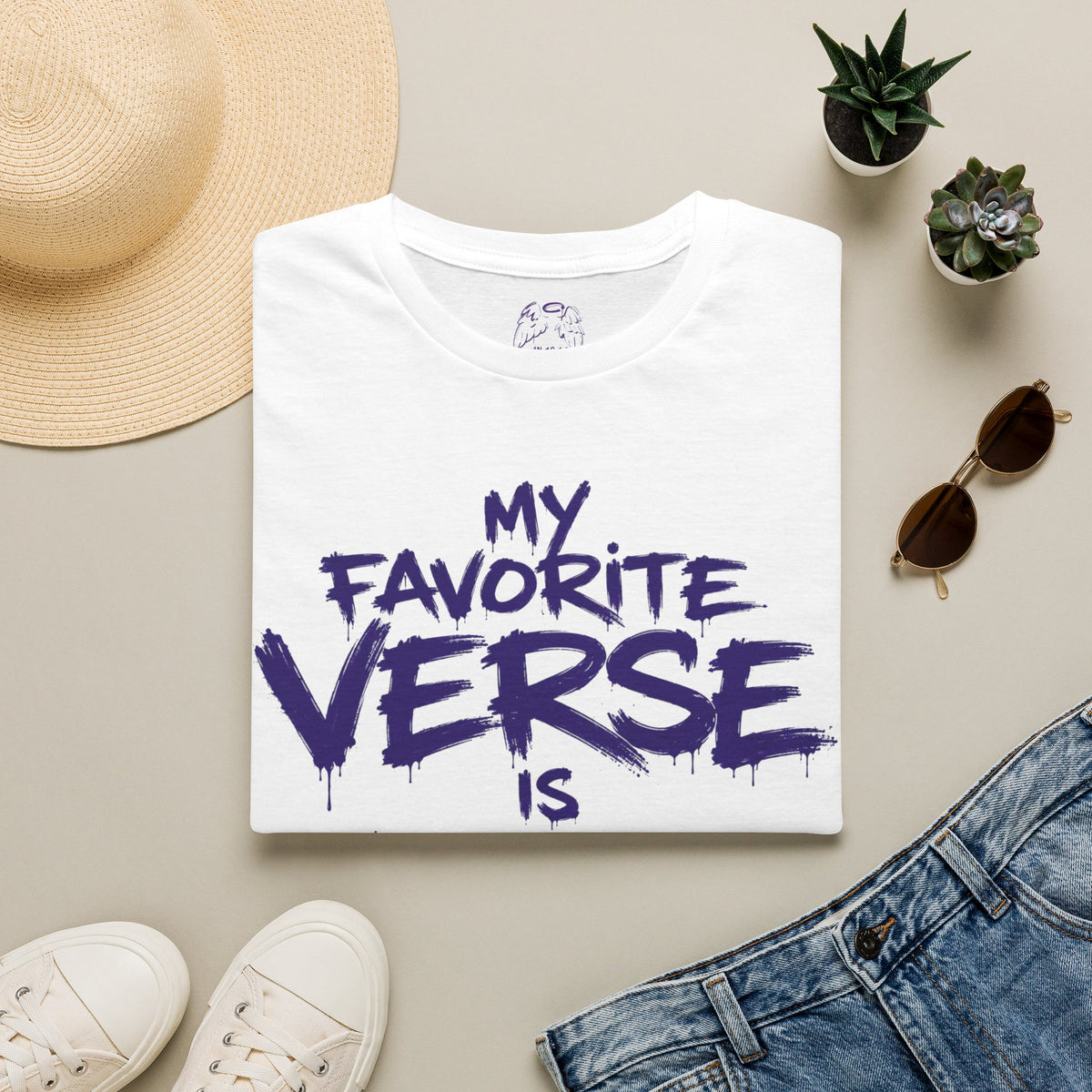 My Favorite Verse T-Shirt — Personalized
