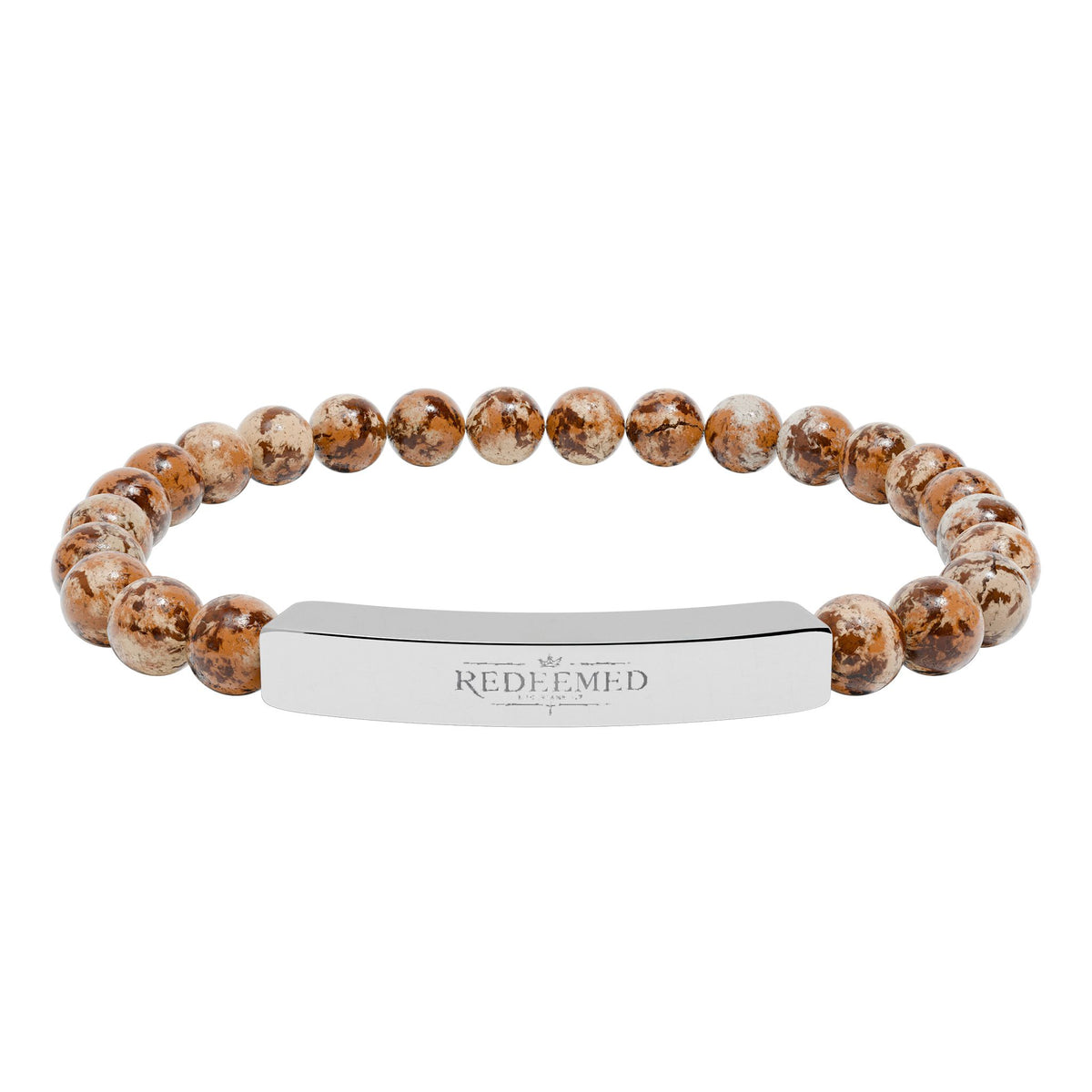REDEEMED Engraved Bracelet — Ephesians 1:7