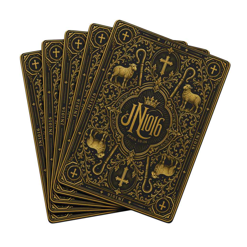 The One Flock Playing Cards — Black & Gold Edition